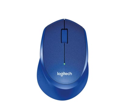 Myszka LOGITECH MYSZ BEZPRZEWODOWA LOGITECH M330 Silent Niebieska